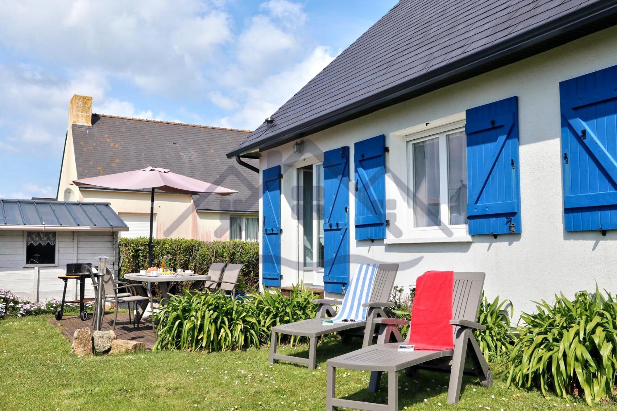 Localise - M3B - Souvenir Du Guil - Maison De Plain-Pied Avec Jardin Clos Au Guilvinec - Tout A Pied, Plages, Port, Centre, Commerces, Marche - Wif Inclus - Linge De Lit Inclus - Animaux Bienvenus Luaran gambar