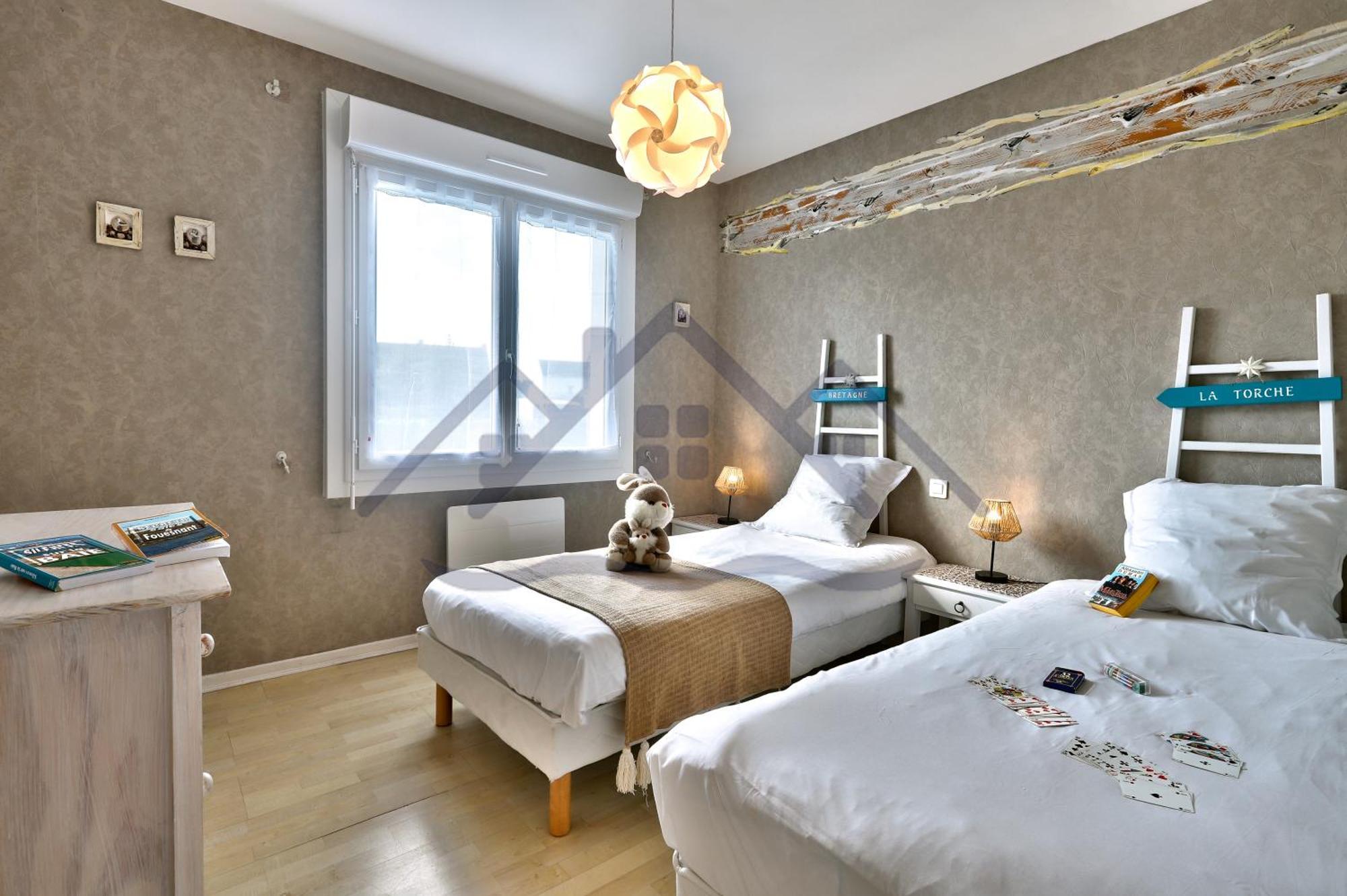 Localise - M3B - Souvenir Du Guil - Maison De Plain-Pied Avec Jardin Clos Au Guilvinec - Tout A Pied, Plages, Port, Centre, Commerces, Marche - Wif Inclus - Linge De Lit Inclus - Animaux Bienvenus Luaran gambar