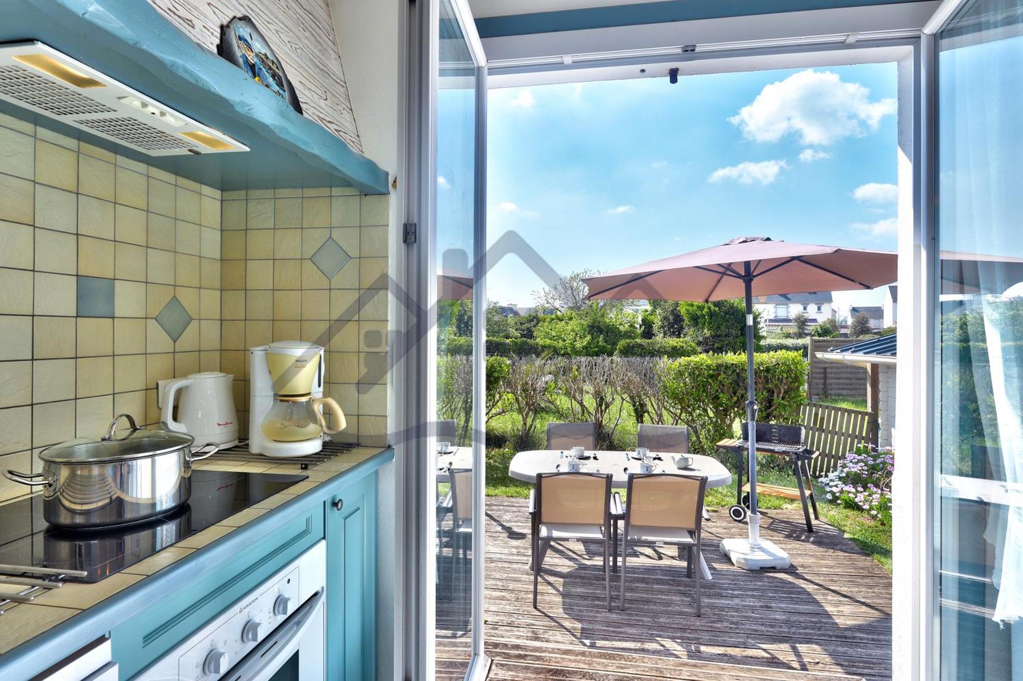 Localise - M3B - Souvenir Du Guil - Maison De Plain-Pied Avec Jardin Clos Au Guilvinec - Tout A Pied, Plages, Port, Centre, Commerces, Marche - Wif Inclus - Linge De Lit Inclus - Animaux Bienvenus Luaran gambar
