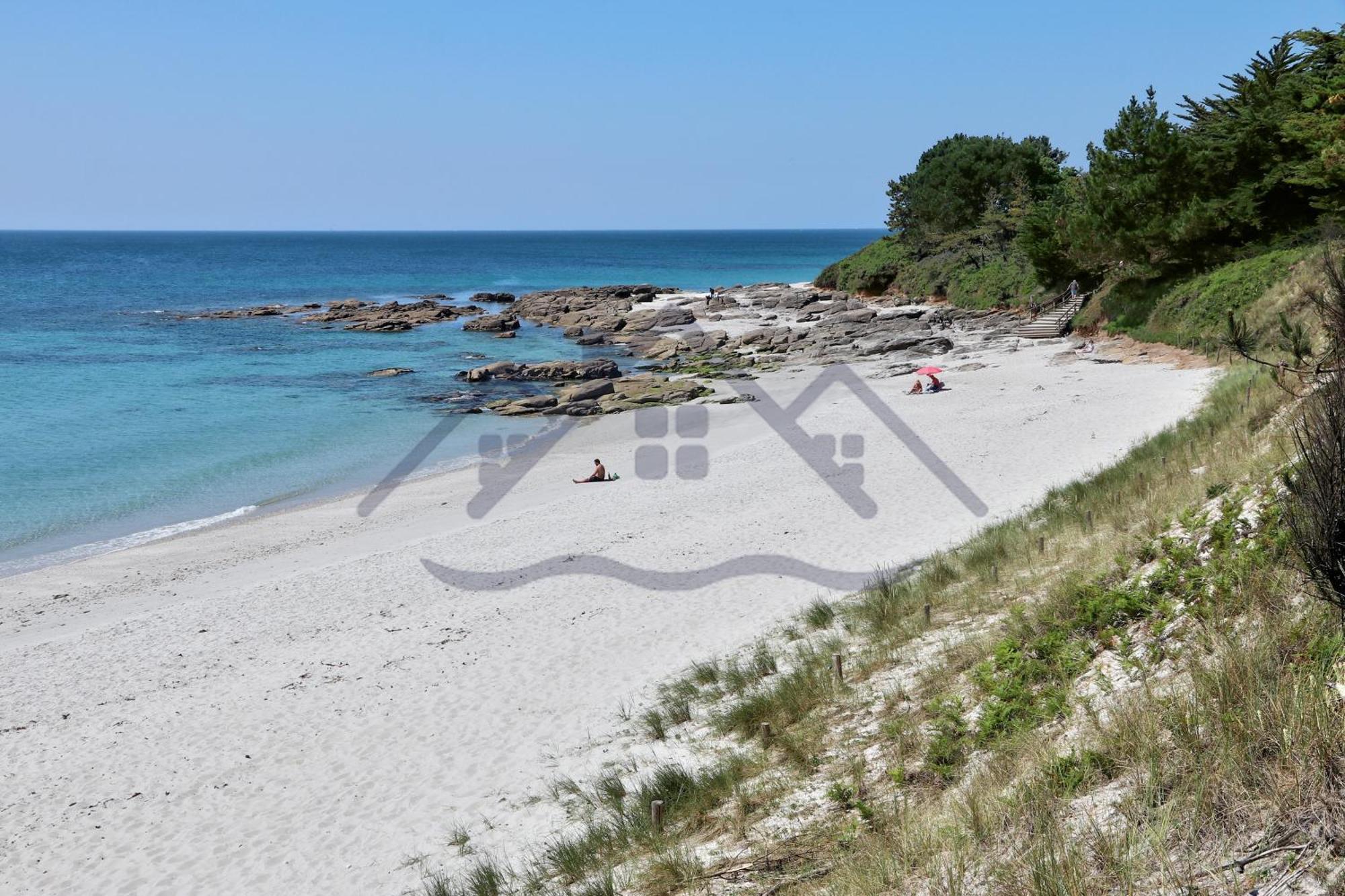 Localise - M3B - Souvenir Du Guil - Maison De Plain-Pied Avec Jardin Clos Au Guilvinec - Tout A Pied, Plages, Port, Centre, Commerces, Marche - Wif Inclus - Linge De Lit Inclus - Animaux Bienvenus Luaran gambar